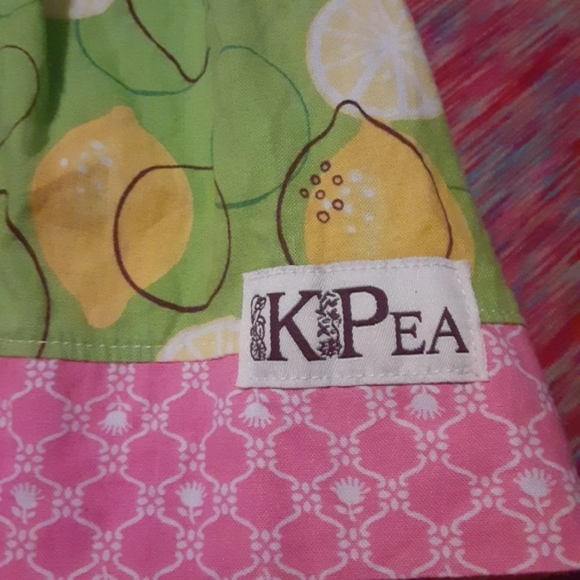 Kpea lemon and lime halter dress - Picture 3 of 5